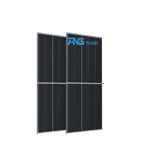 Modules photovoltaïques bifaciaux PNG Half Cut de type N, panneaux solaires 600W-630W, efficacité 23,3%, CE pour aluminium anodisé - Product Image 3
