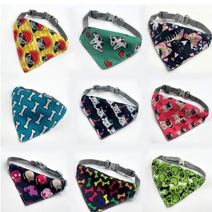 CHUUYU celemek anjing segitiga hewan peliharaan <span class=keywords><strong>bandana</strong></span> DIY dapat dicuci untuk anjing anak anjing kucing hewan peliharaan <span class=keywords><strong>bandana</strong></span> anjing - Product Image 2