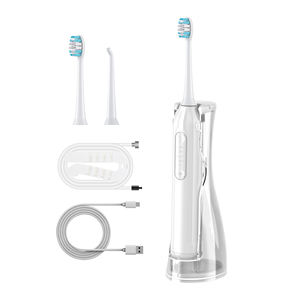 Hilo <span class=keywords><strong>Dental</strong></span> de agua portátil 2 en 1, <span class=keywords><strong>irrigador</strong></span> Oral inalámbrico para limpieza de dientes y hilo <span class=keywords><strong>dental</strong></span>, tanques reemplazables - Product Image 6