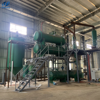 Machine de distillation haute efficacité pour le recyclage d'huiles usagées, purificateur d'huile usagée avec usine de raffinage personnalisable