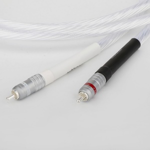 Cable de Audio <span class=keywords><strong>CD</strong></span> RCA plateado de grado audiófilo de 1m y 3m, cabeza de cobre puro para amplificador delantero y trasero, proyector, cámara, uso en coche - Product Image 5