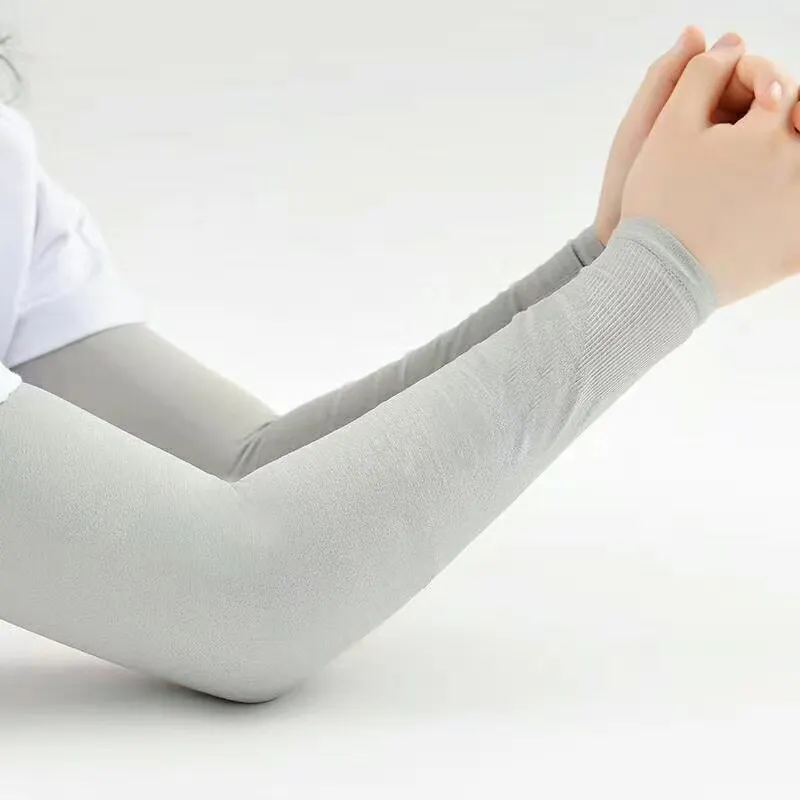 Outdoor Sports Sleeves Sun Uv Protection Hand Cover Support Seamless Cool Arm Sleeves