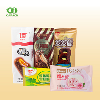 Sac OPP de qualité alimentaire stocké pochette de paquet de Popsicle pour la crème glacée et les barres de chocolat emballage de sucette