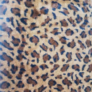 Mẫu Miễn Phí Phong Cách Tùy Chỉnh Đan Polyester Cực Fleece Vải Nhung Leopard In - Product Image 3