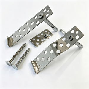 Support de façade en acier inoxydable de type haut-bas <span class=keywords><strong>pour</strong></span> revêtement en pierre, fixation de marbre, tailles personnalisables OEM, murs-rideaux complets - Product Image 5