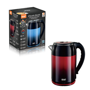 Bouilloire électrique RAF 3L avec corps en acier inoxydable couleur dégradée, voyant lumineux, automatique, portable, pour usage domestique, ébullition rapide - Product Image 5