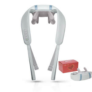 เครื่องนวดคอและไหล่ Jiaren พร้อมความร้อน ชาร์จผ่าน USB สำหรับใช้ในบ้านและที่ทำงาน - Product Image 5