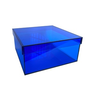 Boîte de rangement en <span class=keywords><strong>acrylique</strong></span>, plexiglas transparent personnalisé, boîte à chaussures en <span class=keywords><strong>acrylique</strong></span> avec couvercle - Product Image 4