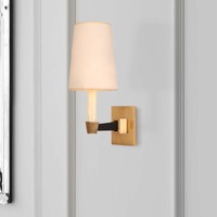 Applique Murale LED Moderne Nordique avec Fixations en Laiton et Verre, Design Artistique, Télécommande, Éclairage pour Chambre à Coucher