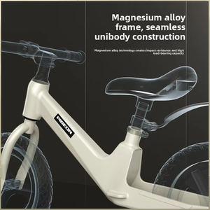 Vélo d'équilibre sans pédales pour enfants de 2 à 6 ans, trottinette de démarrage deux-en-un, cadre en alliage de magnésium pour enfants - Product Image 2