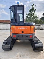 Excavatrice Hitachi ZX50U d'occasion de 5 tonnes, mini-excavatrice Hitachi ZX50U d'occasion