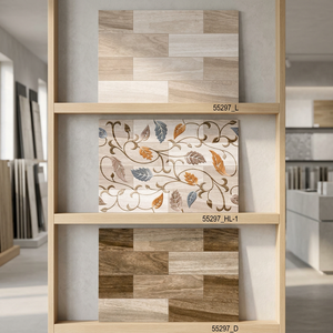 Metallic Glazed Digital Ceramic <b>Wall</b> Tiles 300x450mm High Gloss Pattern for Bathroom and Kitchen Interiors - Product Image 6