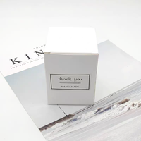 Emballage de bougie personnalisé Boîte cadeau unique avec insertion Boîtes de papier d'emballage de bougie parfumée de luxe pour bougies