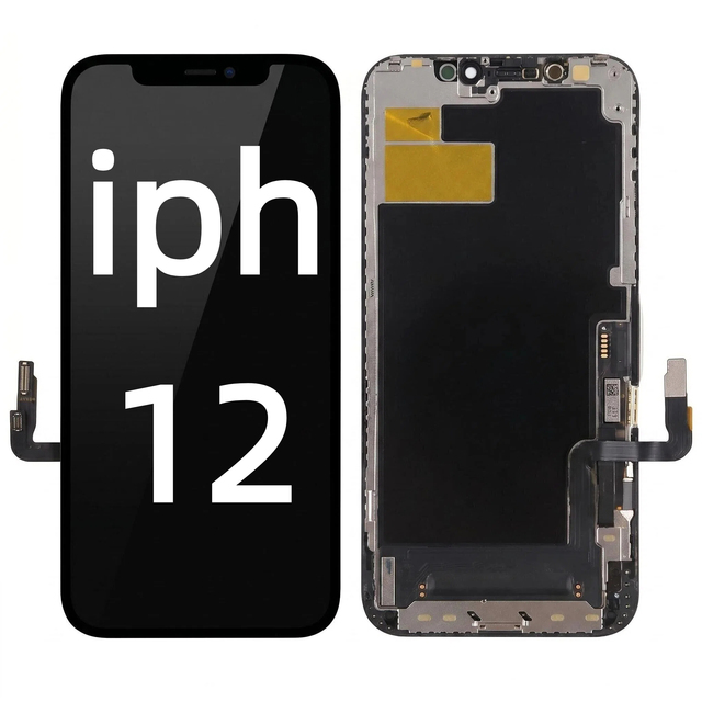 Original Digitizer Glass Screen Replacement for for Iphone12 /12pro (6.1" OLED Display 1 Year Warranty)