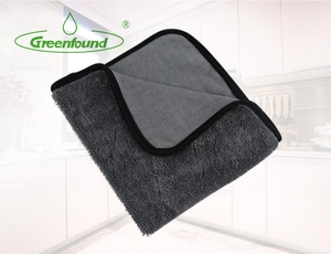 GreenFound Paño de Tela Trenzada de 600 g/m² con Borde Overlock, <span class=keywords><strong>el</strong></span> <span class=keywords><strong>Mejor</strong></span> Relación Calidad-Precio, sin Rayas, <span class=keywords><strong>para</strong></span> Lavado y Secado de Autos, <span class=keywords><strong>para</strong></span> <span class=keywords><strong>el</strong></span> Cuidado Seguro de la Pintura - Product Image 5