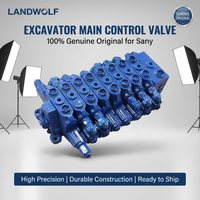 Vanne de commande principale d'excavatrice d'origine, distributeur hydraulique authentique pour pièces de rechange de machines de construction Sany série SY