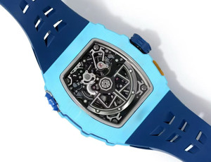 Reloj Deportivo de Lujo para Hombre, Modelo 3503, Color <span class=keywords><strong>Azul</strong></span> Zafiro, Ultra Ligero, de Fibra de Carbono, Mecánico Automático, Estilo Hip-Hop - Product Image 4
