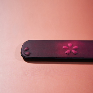 Regla de Entrenamiento SM con Diseño de Flor de Cerezo, Cambia de Color con la Temperatura, Accesorio para Parejas Adultas, Castigo, Equipo de Restricción Femenina - Product Image 2
