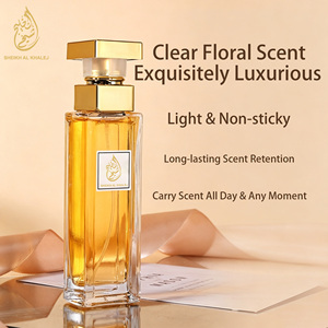 Perfume en Spray Eau de Toilette Golden Citrus de Lujo para Mujer - Fragancia Frutal Fresca de Larga Duración - Product Image 1