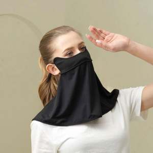 Masque de cyclisme anti-UV, coupe-vent, respirant, en polyester, pour l'été, unisexe, protection intégrale du visage - Product Image 6