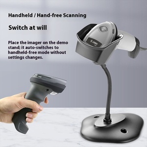 Máy quét mã vạch có dây hai chiều ZEBRA <span class=keywords><strong>Symbol</strong></span> DS2208 USB dành cho doanh nghiệp, vượt trội hơn máy đọc mã vạch thu ngân, màu đen - Product Image 5