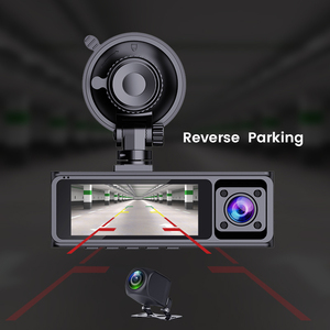 Cámara para Coche F5 de <span class=keywords><strong>3</strong></span> Canales con WiFi, Grabación Frontal + Interior + Trasera <span class=keywords><strong>en</strong></span> 2K, Pantalla de <span class=keywords><strong>3</strong></span>.16 Pulgadas, H.264, Sensor G - Product Image 5