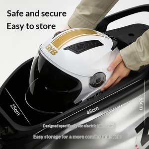 Nouveau casque de moto 2026 certifié 3C à double visière, anti-buée, toutes saisons, pour scooter électrique, hommes et femmes - Product Image 4