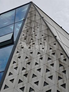 Panneaux de mur-rideau en aluminium modernes, surface anodisée, anti-corrosion, pour applications extérieures de bâtiments - Product Image 5