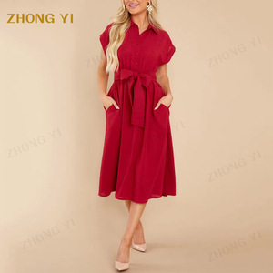 <span class=keywords><strong>Vestido</strong></span> <span class=keywords><strong>Largo</strong></span> Casual de Verano para Mujer, Manga Corta, Color Sólido, Hermoso <span class=keywords><strong>Vestido</strong></span> <span class=keywords><strong>Largo</strong></span> <span class=keywords><strong>Esmeralda</strong></span> de Manga Corta - Product Image 3