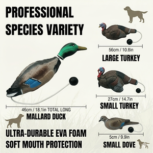 Pato de Entrenamiento Flotante de Goma <span class=keywords><strong>Natural</strong></span> Resistente a Mordidas para <span class=keywords><strong>Perros</strong></span>, Fabricado a Medida con Espuma EVA, para Entrenamiento de Retrivalers - Product Image 5