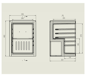 SC21 21l <strong>Energy</strong> Drink Display Mini Refrigerator Commercial Cold Drink Counter Top <strong>Fridge</strong> - Product Image 5