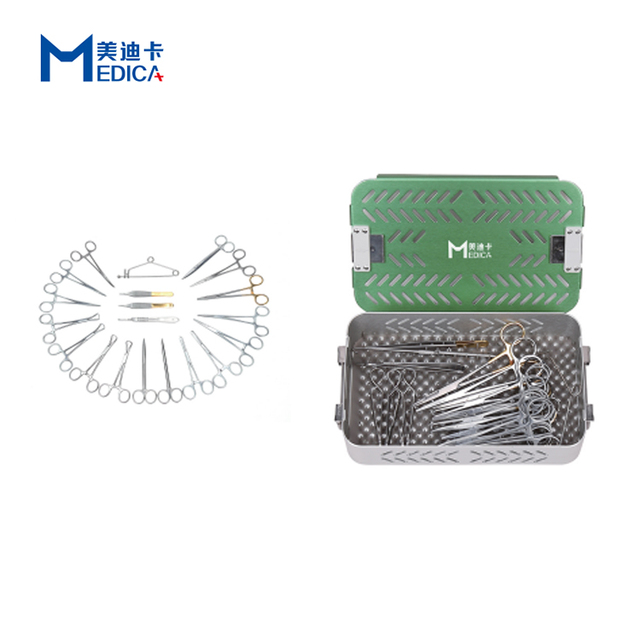 Veterinary Orthopedic Surgical Instruments Soft Tissue Surgical Instrument Kit