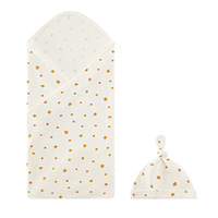 Vente en gros Couverture d'hôpital pour nouveau-né en tricot de coton doux et confortable extensible pour bébé