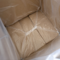 Sacs en plastique personnalisés résistants à l'humidité et aux perforations, à fond carré, renforcés, avec couture en X, thermosoudés, en HDPE, 30*20*40 cm