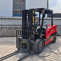 Chariot élévateur électrique 3 tonnes, 3,5 tonnes, 4 tonnes, prêt à être expédié, alimenté par batterie 72V, levée 3m, certifié ISO pour centres de distribution, moteur AC