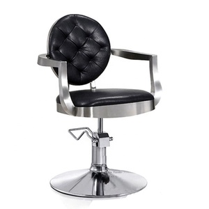 Belle chaise de salon de coiffure de vente chaude chaise de styliste avec réglage de la hauteur de la pompe hydraulique chaise de salon pour <span class=keywords><strong>studio</strong></span> de coiffure - Product Image 1
