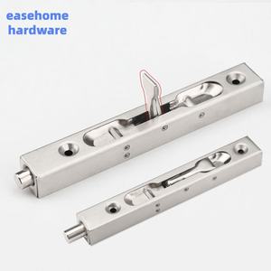 Chiusura a Scatto per Porta in Acciaio Inox Easehome, Design Moderno per Hotel, Facile Installazione, Finitura Nera, Inserto Allungato per Porte - Product Image 4