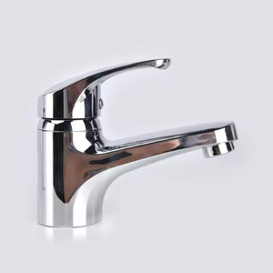 Grifo mezclador de baño de decoración de inodoro de China estilo de ducha manija de cromo sólido de cerámica - Product Image 4