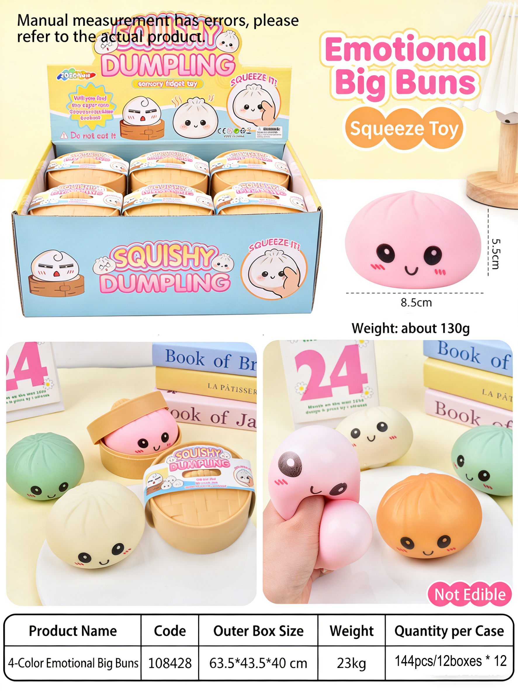 Dough Smile Bao 8.5cm