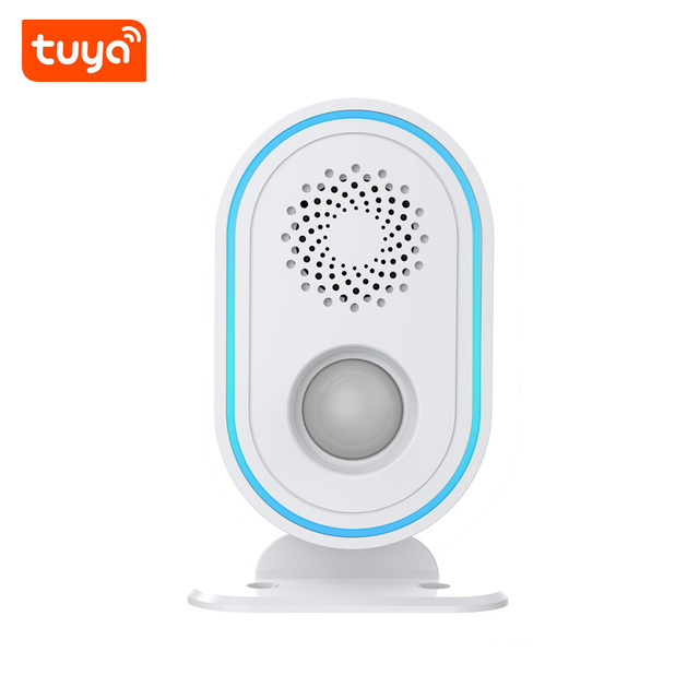 LEDEAST ZX-P31B Tuya Wireless Smart Plug-in Power Greeting Wifi Doorbell With Traffic Statistics and Memory Function