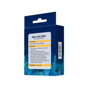 MQ Adult Sleep <b>Strips</b> Lip Shape 65mmx45mm Purple 30 Pcs for Sleep Support - Product Image 2