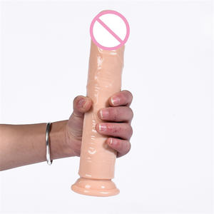 強力な吸盤付きのエロリアルなディルドビッグゼリーペニス女性のオナニーマッサージャーGスポットクリット刺激大人のおもちゃ - Product Image 4