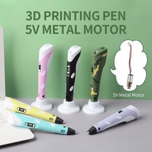 3D Printing Pen DIY Three-dimensional Painting <b>Fun</b> Camouflage LCD Screen Compatible PLA Filament Toys Gift for Children - Product Image 5