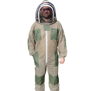 Traje de Apicultura de Algodón Suave con Diseño Práctico para Actividades en Granjas de Miel y Apicultores, Trajes de Apicultura Personalizados OEM - Product Image 1