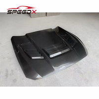 Capot en carbone pour Ford Mustang 2024 Shelby GT500 Super Snack KR Kit de carrosserie de capot en Fiber de carbone GT500 capot moteur