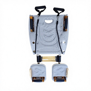 Aerobic <b>Stretching</b> Compact Home Pilates Reformer <b>Machine</b> Foldable Wood Core Trainer for Abdomen Hip Leg Shaping for Studio Use - Product Image 3