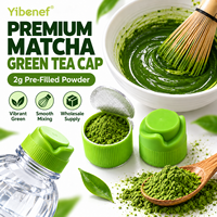 Bouchon de bouteille ODM Matcha 2g – Nouveau capuchon distributeur de poudre pour le développement de produits boisson, idéal pour les marques de boissons