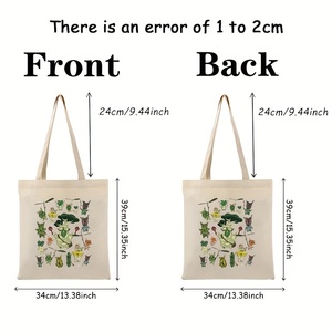 Bolsa de Mano Extra Grande de Lona con Diseño <span class=keywords><strong>Korok</strong></span>, Personalizada, para Viaje, Reutilizable, para Compras, con Impresión Personalizada para Mujer - Product Image 2