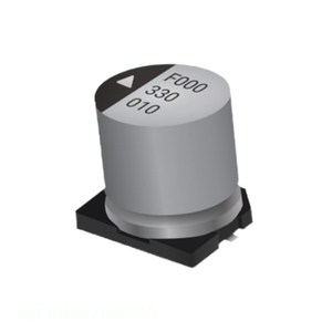 ตัวเก็บประจุแบบติดผิว AEF1010471M016R CAP ALUM 16V POLAR 470 uF - Product Image 1