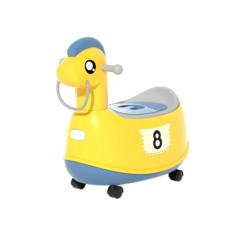 Desain Mobil Rideable Bayi Anak Kursi Pelatihan Potty Baby Potty Trainer Anak-anak Toilet Kursi Bayi Kursi Pelatihan Potty